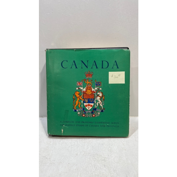 Canadian Album For Postage Stamps