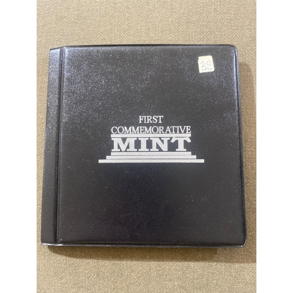 1990 Canada Silver Maple Leaf Coin in First Commemorative Mint Album