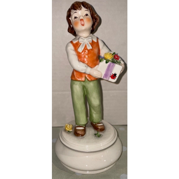Goebel Hand Painted W. Germany 'Love' Sculpture 
