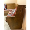 Image 2 : Church Pew 2 Pieces Split But Can Go Together 54L Each Piece