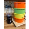 Image 4 : Vintage Retro Colored Tupperware, Osterizer Vintage Blender. TFal AirFryer & Hand Mixer