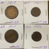 Image 4 : Collection of Canadian Antique Pennies