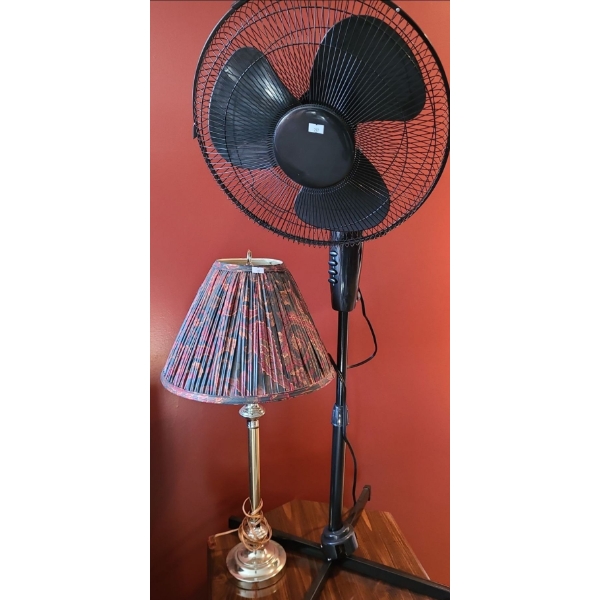 Intertek 16" Fan Model SF3-40G 45 T and Lamp 29 T to Finial 