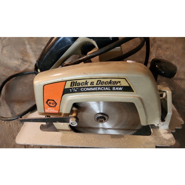 Black & Decker 7 1/4" Commercial Circular Saw Model 7340