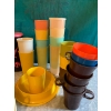 Image 4 : Collectors Vintage Cup Collection features vintage Tupperware, Kool Aid Cups, Klondike Days Cups, Vi
