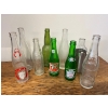 Image 1 : Collection of vintage glass bottles. Canada Dry, 7-up, Antique Capital Beverages, Calgary & more