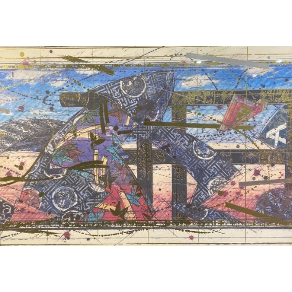 William Gatewood Lithograph Print Bud Panel