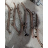 Image 4 : Antique Equestrian Essentials - Horse Hames & Padded Collars w/ Large Storage Tote 