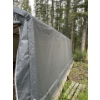 Image 2 :  Gray shelter, logic, carport buyer must disassemble and removed from location, no shipping for this