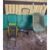 Image 1 : Dolly, Wheelbarrow and Yardworks Mower 
