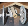 Image 3 : Metal Collectibles: Cannon 4 x 6.5 and Tractor 4.5 W, 2 D, 2.5 T