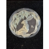 Image 1 : 2011 $15 Lunar Lotus Year of the Rabbit - Sterling Silver Coin 26.7g .