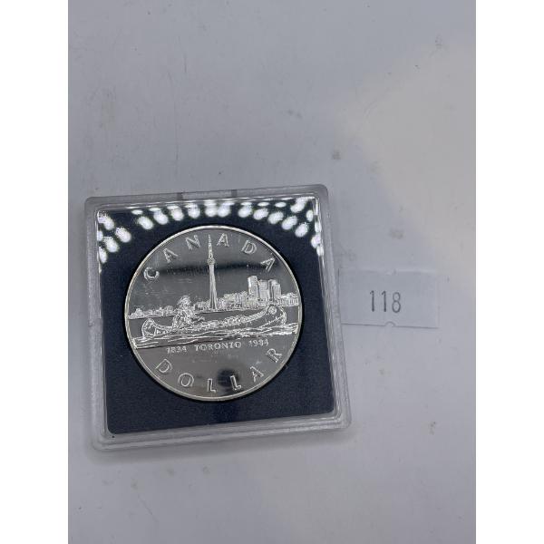 1984 Canada Toronto Proof .50 Silver Dollar