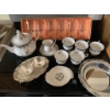 Image 1 : Royal Albert 25th Anniversary Bone China with WMF-Ikora and Dema Wine Glasses