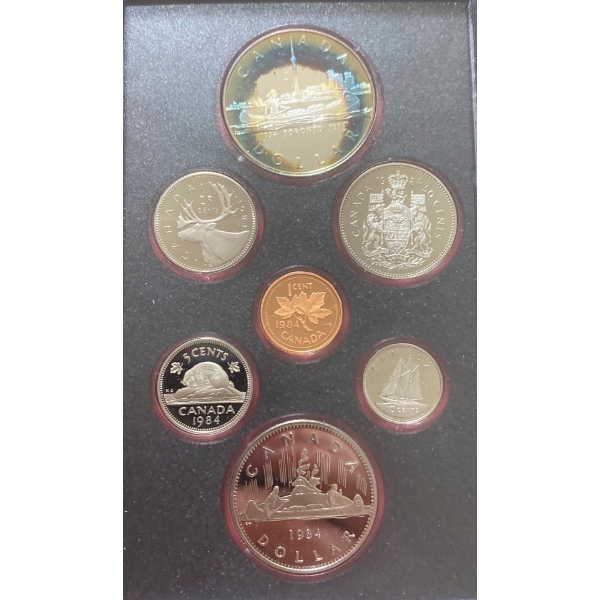 1984 Canadian 7-Piece Specimen Coin Set