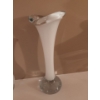 Image 6 : Vintage Decorative Kitchen Items & More - 3 Shelf Wood Organizer Blown Glass Vase 