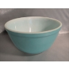 Image 5 : Pyrex Mixing Bowl in "Forest Fancies" Pattern, Turquoise Mixing Bowl,"Golden Acorn" Space Saver Dish