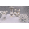 Image 2 : Swarovski Crystal Animal Elephant, Cat, Butterfly and Hedgehog