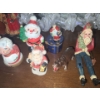 Image 1 : Collection of Santas, w/ Bird 4.5 T