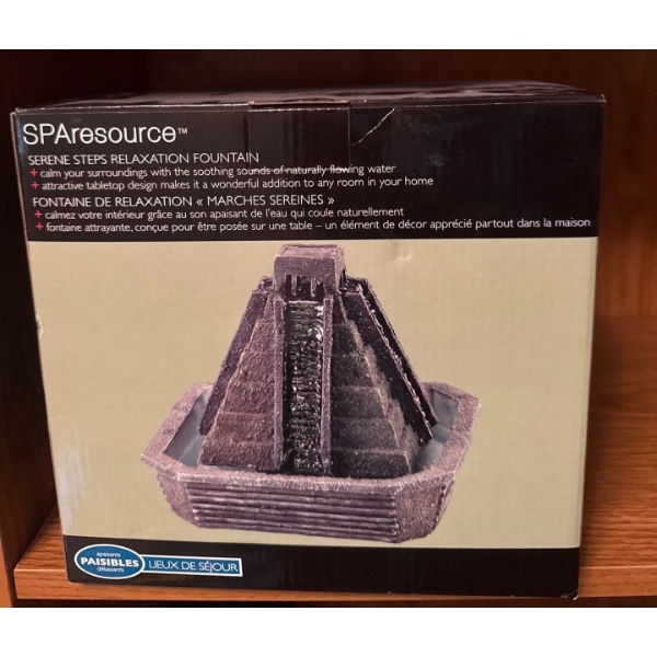SPAresource, New in Box, Serene Steps Relaxation Fountain 