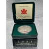 Image 1 : 2001 Canadian National Ballet of Canada Silver Dollar 25.175g 92.5% Silver	