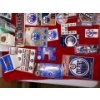 Image 2 : Oilers Hockey Stickers, Programs and Velcro Wallet
