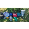 Image 1 : Campers Collection -Drinking Water Canteen Insulated Thermus Bags Axes Cookware Food Tents & More