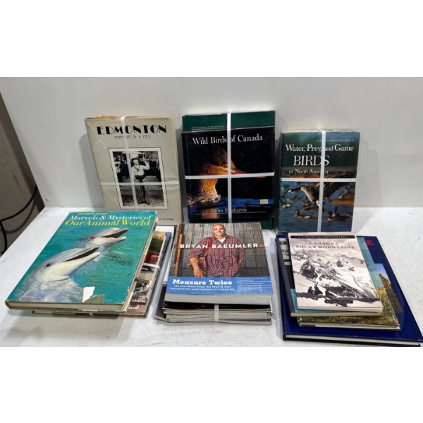 Large Book Collection - Alberta, Birds, Pick up Trucks, Home Improvement