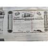Image 4 :  Antique Stock Or Bond Certificates From The Indianapolis, Cincinnati, And Lafayette Railroad 19th.