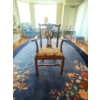 Image 2 : Vintage Walnut w/ Upholstery Parlour Chair 25x41 Needlepoint Embroidery