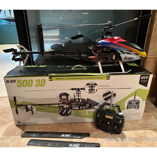 Blade 500 3D Helicopter & Controller 34L