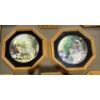 Image 4 : Large Collection of Collectors Plates in Wood Frames plus Extra Frame