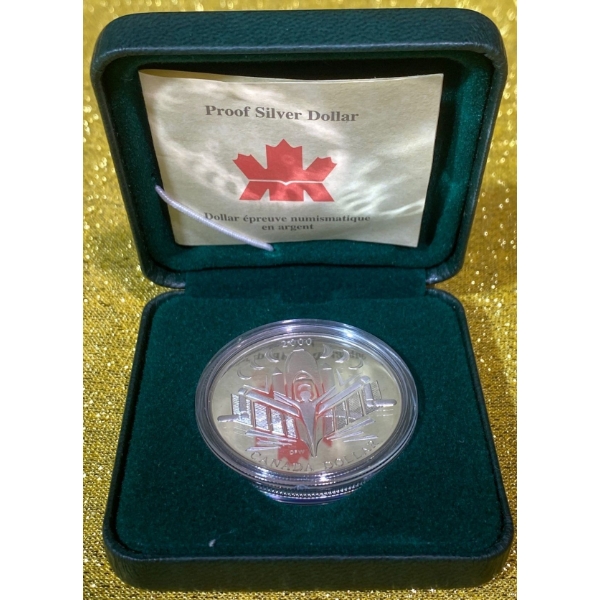 2000 "Voyage of Discovery" 92.5% Silver,  25 grams