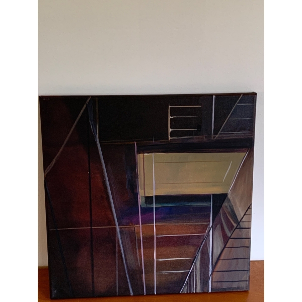 Lauri Ansell Ladders Canvass Board  12 x 16