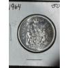 Image 2 : Canada 1960's Half Dollar Coins