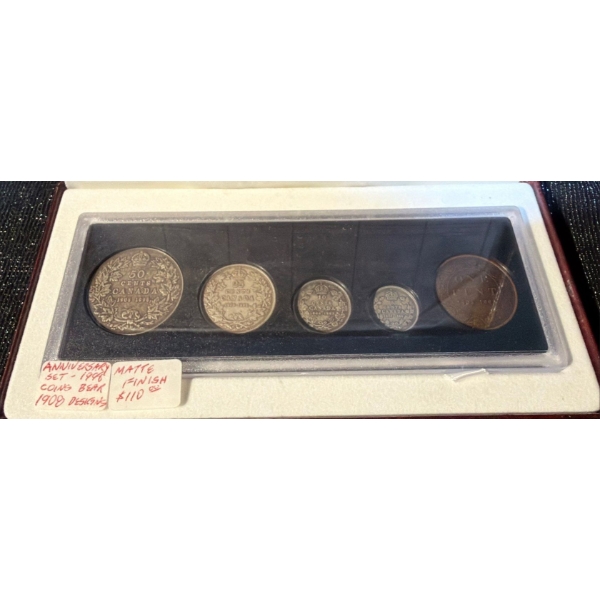 1998 Canada Commemorative Coin Set 92.5% Silver 0.79 Troy Ounces