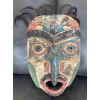 Image 1 : Early 1900's Pacific Northwest Kwakiutl Spirit Wrestler Mask  16" tall ( Rough Condition)