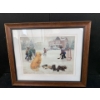 Hockey  Print By M.G. Smith - 23x19 