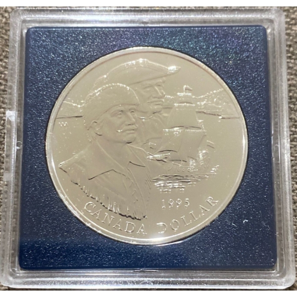 1995 Hudson's Bay Company Proof Coin 92.5% Silver 25.175 Grams