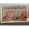 Image 3 : 1920s German Notgeld 20 Mark Banknote with Detailed Engravings