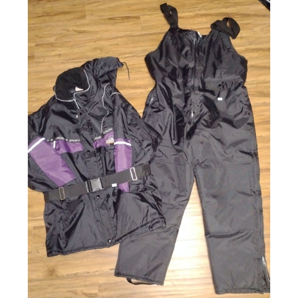 Vintage 2 Piece Ski Suit Men's Size XL Warm & Well Made Excellent Used Condition