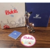 Image 1 : Swarovski The Lovlots Cat Figurine, Amber, With Box and Certificate
