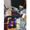 Beginner Brassiere/ Costume Maker's Kit - NEW Bras (Assorted Sizes) Stretch Band Glitter & More
