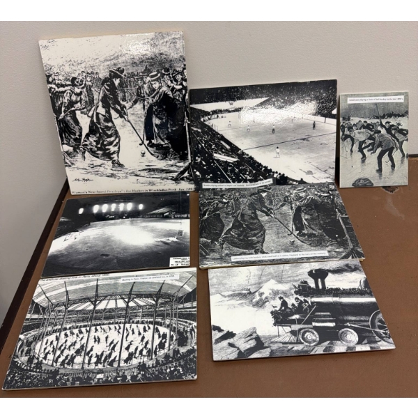 Historical Ice Hockey and Winter Sports Prints