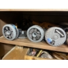 Image 10 :  Large cabinet full of grinders grinding wheels several packs of new grinding wheels drills several 
