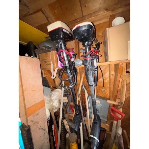 2 electric MINNKOTA trolling motors