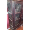 Image 2 : Display Cabinet 38.5 W, 16 D, 70 T and 2 Shelves of Glasses and Kitchenware Included 