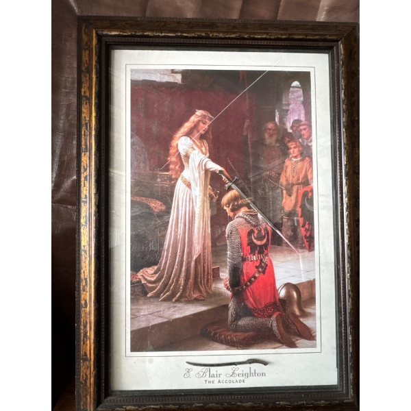 E. Blair Leighton - The Accolade 42T