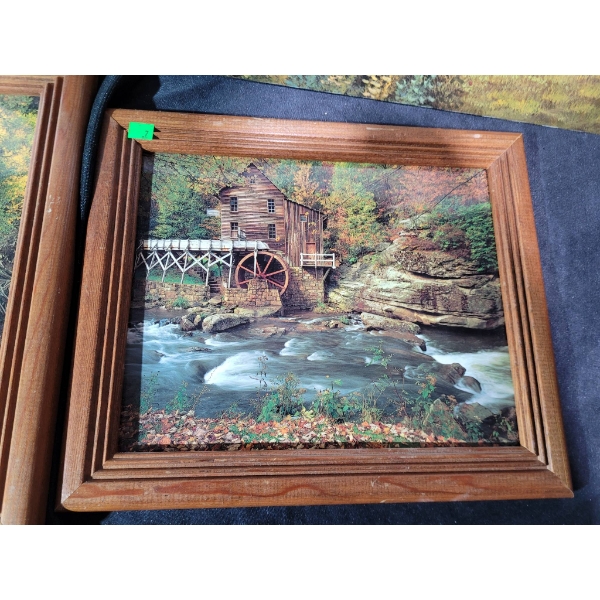 Wall Art Featuring Large Nature Scene and Framed Prints