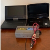 Toshiba & Koss Portable DVD Players Mo.KS1721-4 w/ Power Inverter 